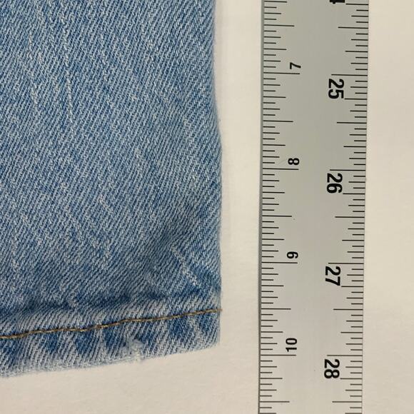 Madewell 27 The Curvy Perfect Vintage Straight Jean High Rise - Picture 8 of 10